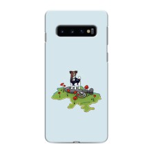 Чохли з картинкою собаки Патрон для Samsung Galaxy s10 Plus (AlphaPrint) (Сапер Пес)