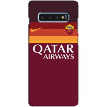 Чехлы с ТОП Футбольными клубами на Samsung s10 Plus – Roma