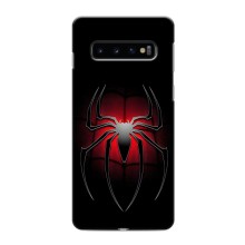 Чехол с человеком пауком для Samsung Galaxy s10 Plus - (AlphaPrint) (Паук марвел)