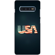 Чехол Флаг USA для Samsung s10 Plus (USA)