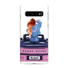 Чохол з друком для Samsung Galaxy s10 Plus - (Мода) (AlphaPrint) (На машині)