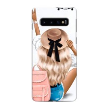 Чохол з друком для Samsung Galaxy s10 Plus - (Мода) (AlphaPrint) (Подорож)