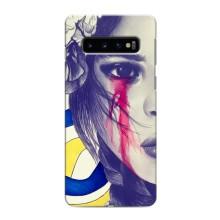 Чехол на Samsung Galaxy s10 Plus Украинский дизайн (Слезы Украины)