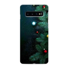 Чехол Новогодняя Елка на Samsung s10 Plus (Елка)