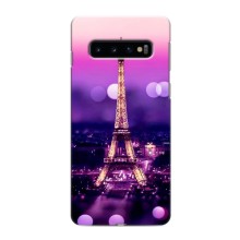 Чехол Эйфелева Башня для Samsung Galaxy s10 Plus - (AlphaPrint) (Париж Башня)