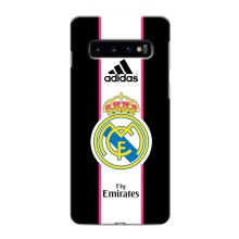 Чехол для Samsung Galaxy s10 Plus с принтом (Лого Real Madrid)