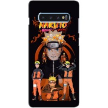 Чехлы с принтом Наруто на Samsung s10 Plus (Naruto герой)