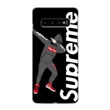 Чеохол для Samsung Galaxy s10 Plus з картинкою Supreme (AlphaPrint)
