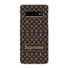 Чеохол для Samsung Galaxy s10 Plus з картинкою Supreme (AlphaPrint)