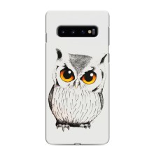 Чохол з пташками на Samsung Galaxy s10 Plus (VPrint) (Мила Сова)