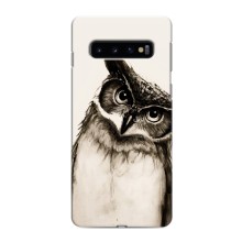 Чохол з пташками на Samsung Galaxy s10 Plus (VPrint) (Сова)