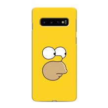 Чjхол з Сімпсонами для Samsung Galaxy s10 Plus (VPrint) (Гомер)