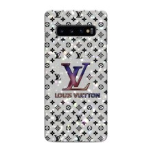 Чехол Стиль Louis Vuitton на Samsung Galaxy s10 Plus (Яркий LV)