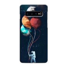 Космічні Чохли для Самсунґ Ґелексі S10 Плюс (VPrint) (Планети кульки)