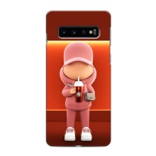 Крутые Чехлы Луи Виттон для Samsung Galaxy s10 Plus (AlphaPrint) (С Кофе)