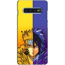 Купить Чехлы на телефон с принтом Anime для Самсунг С10 Плюс (Naruto Vs Sasuke)