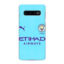 Силіконові Чохли з принтом Футбол на Samsung Galaxy s10 Plus (Man City)