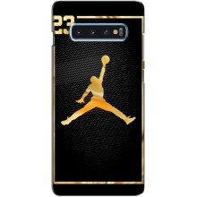 Силиконовый Чехол Nike Air Jordan на Самсунг С10 Плюс – Джордан 23