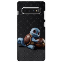 Бренднові Чохли для Samsung Galaxy S10 - (PREMIUMPrint) (Черепашка)