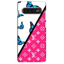 Брендновые Чехлы для Samsung Galaxy S10 - (PREMIUMPrint) (Мода LV)