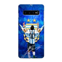 Чохли для Samsung Galaxy S10 (Leo чемпіон) (AlphaPrint) (Мессі збірна)