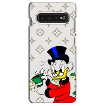 Чехлы для Samsung Galaxy S10 - Скрудж МакДак Louis Vuitton (PREMIUMPrint) (Баксы Скрудж)