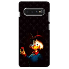 Чехлы для Samsung Galaxy S10 - Скрудж МакДак Louis Vuitton (PREMIUMPrint) (Скрудж с бриллиантом)