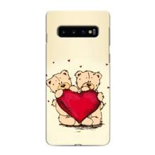 Чехлы для любимой на Самсунґ Ґелексі S10 (VPrint) (Медвежата)