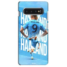 Чехлы с принтом для Samsung Galaxy S10 Футболист (Erling Haaland)