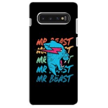 Чехлы Мистер Бист для Самсунг s10 (logo Mr beast)