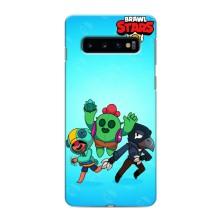 Чехлы Brawl Stars для Samsung Galaxy S10 (AlphaPrint)