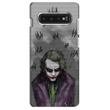 Чехлы с картинкой Джокера на Samsung S10 (Joker клоун)