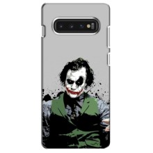 Чехлы с картинкой Джокера на Samsung S10 (Взгляд Джокера)