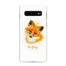 Чохли з картинкою Лисичка для Samsung Galaxy S10 (VPrint) (Дівчинка Лиса)