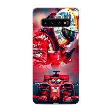 Чохли з Машинами на Самсунґ Ґелексі S10 (VPrint) (Гонщик)