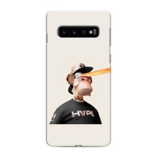 Чохли з Мавпами NFT для Samsung Galaxy S10 (AlphaPrint) (мавпа NFT в окулярах)