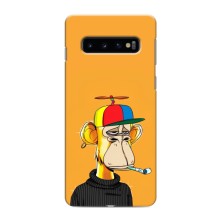 Чохли з Мавпами NFT для Samsung Galaxy S10 (AlphaPrint) (Нудна мавпа NFT)