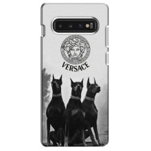 Чохли VERSACE для Самсунг С10 (PREMIUMPrint) (Доберман Версаче)