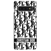 Чехол (Dior, Prada, YSL, Chanel) для Samsung Galaxy S10 (Christian Dior)