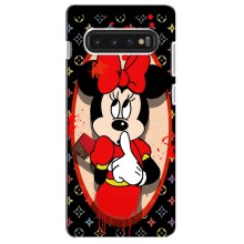 Чехол Disney Mouse Samsung Galaxy S10 (PREMIUMPrint) (Минни Маус ЛВ)