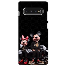 Чохол Disney Mouse Samsung Galaxy S10 (PREMIUMPrint) (Родина Маусів)