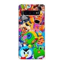 Чехол для Samsung Galaxy S10 Бравл Старс (VPrint)