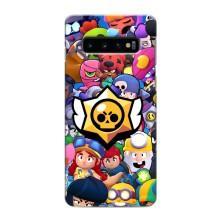 Чехол для Samsung Galaxy S10 Бравл Старс (VPrint)
