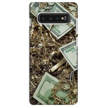 Чехол (Дорого -богато) на Samsung S10 (Баксы)
