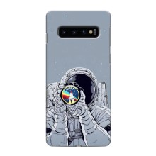 Чохол NASA для Samsung Galaxy S10 (AlphaPrint) (Космонавт фото)