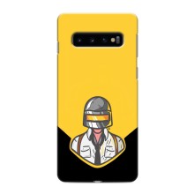 Чеjхол PUBG для Самсунґ Ґелексі S10 (AlphaPrint) (Пабг в шоломі)