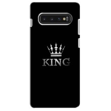 Чохол з Короною Самсунг С10 - (AlphaPrint) – KING