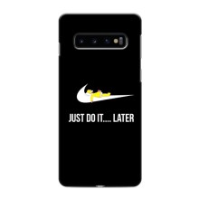 Чjхол з Сімпсонами для Samsung Galaxy S10 (VPrint) (Гомер Later)