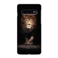 Чохол з картинкою ЛЕВ для Samsung Galaxy S10 (VPrint) (Лев)