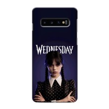 Чохли Венсдей на Samsung Galaxy S10 Уенсдей (AlphaPrint) (Wednesday)